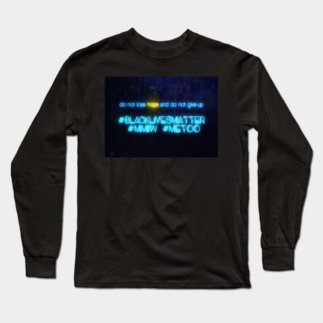 Hope Long Sleeve T-Shirt by Jarrodjvandenberg